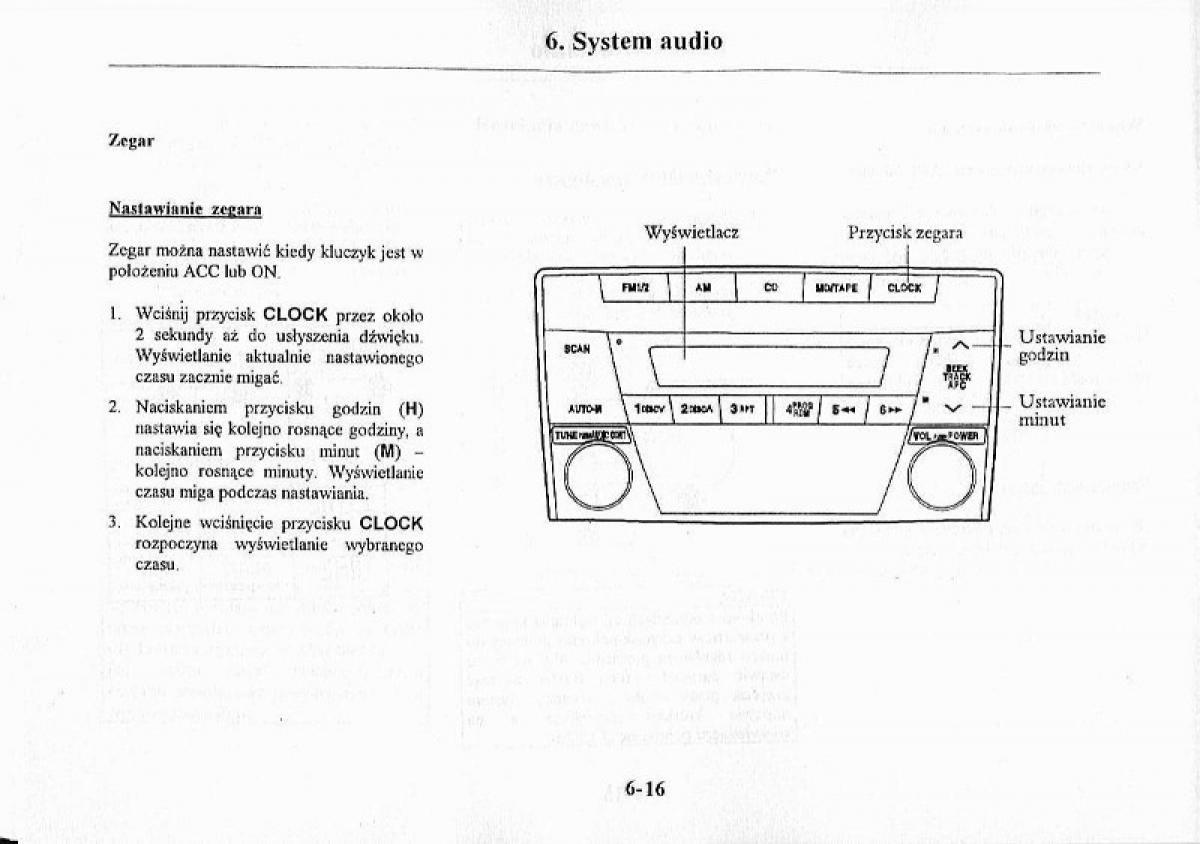 Mazda Premacy I 1 instrukcja obslugi / page 182