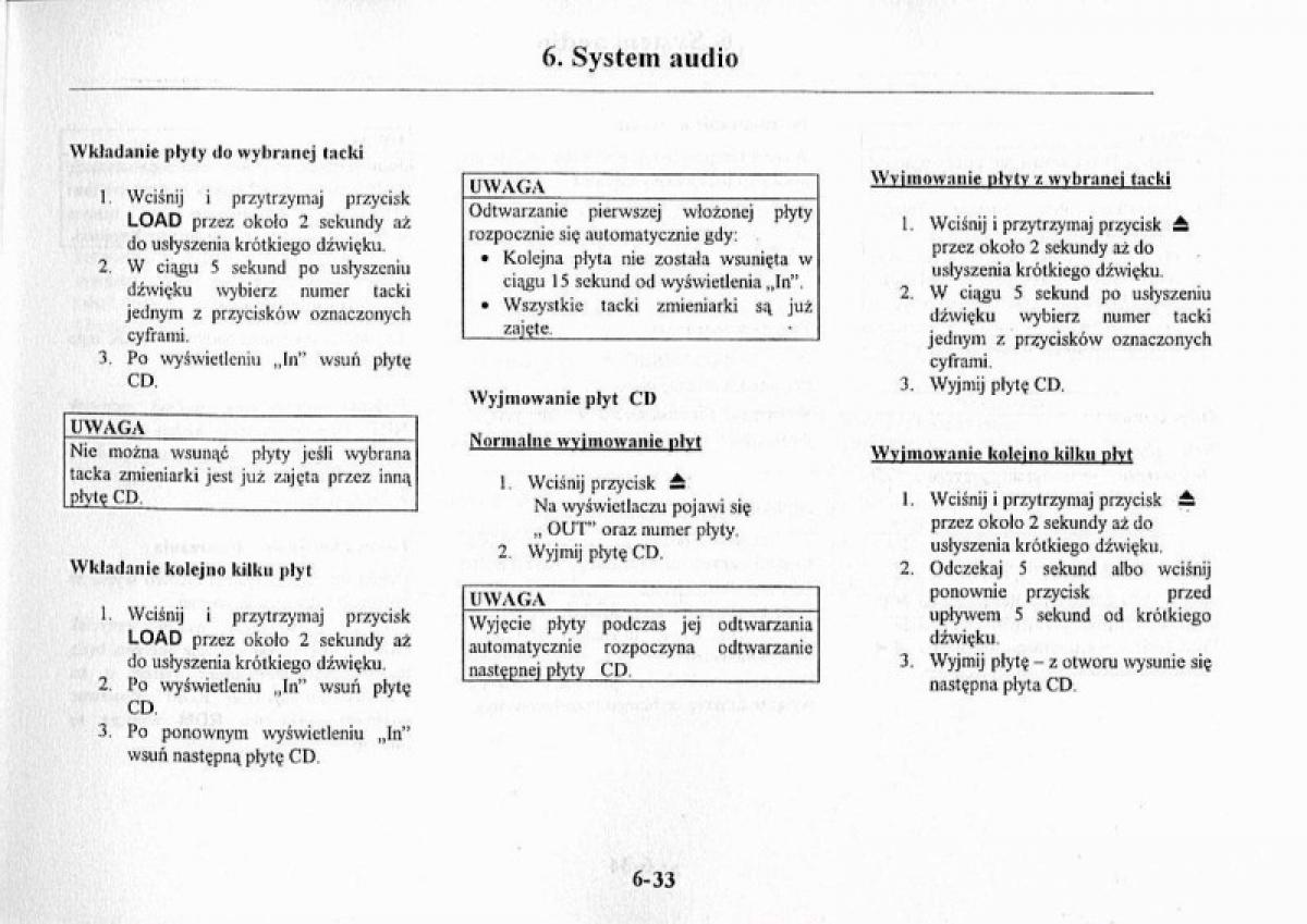 Mazda Premacy I 1 instrukcja obslugi / page 199