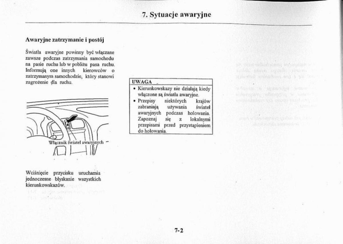 Mazda Premacy I 1 instrukcja obslugi / page 205