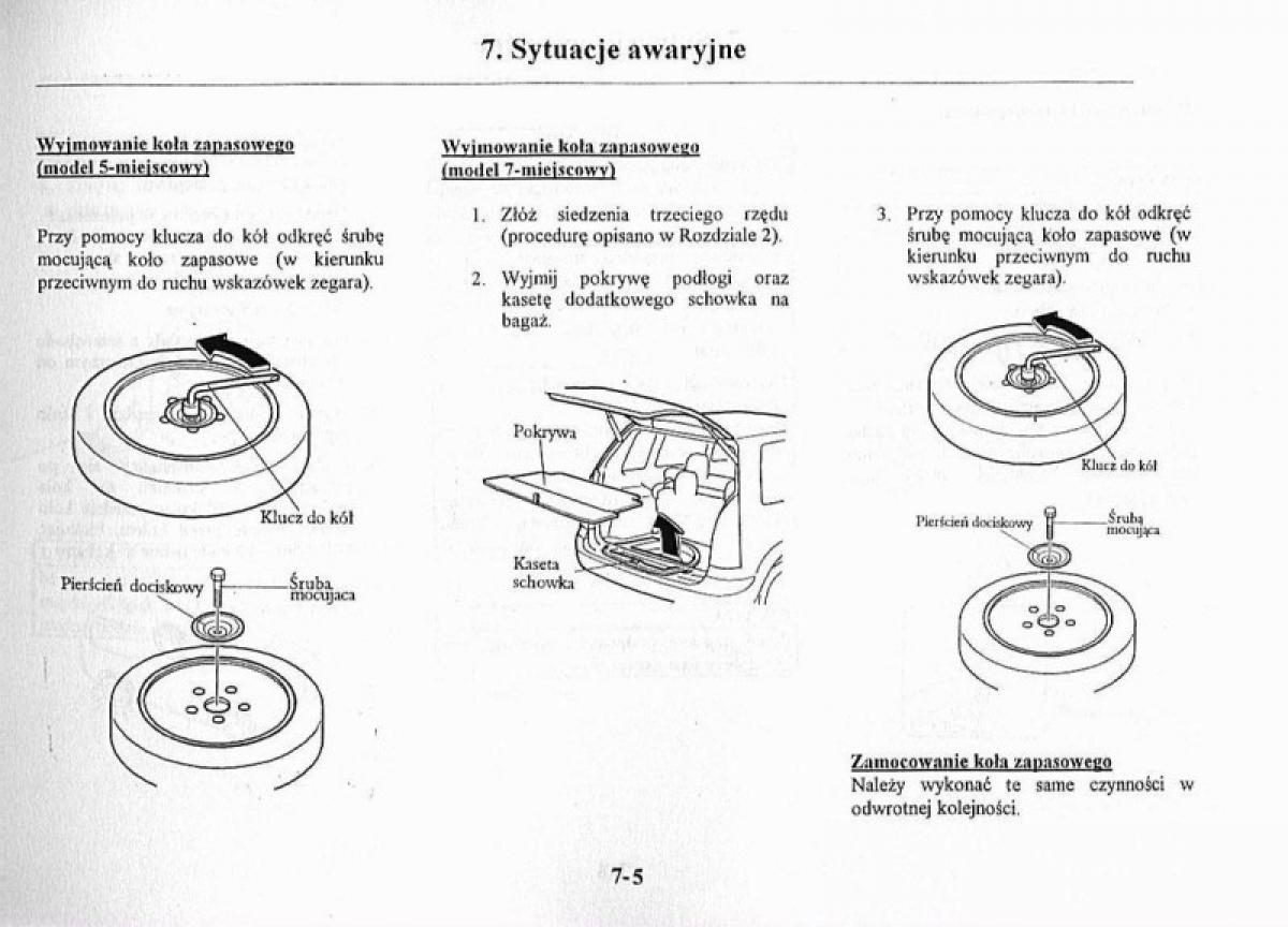 Mazda Premacy I 1 instrukcja obslugi / page 208