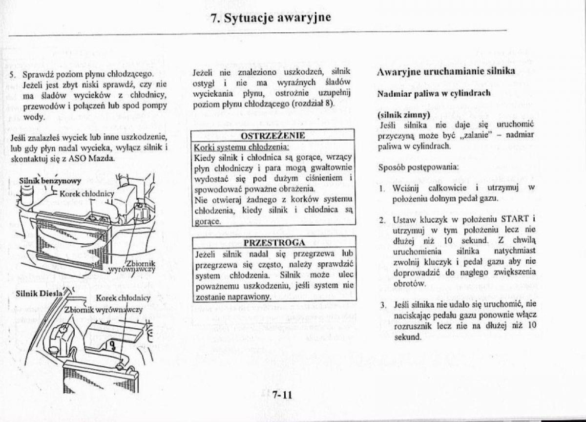 Mazda Premacy I 1 instrukcja obslugi / page 214