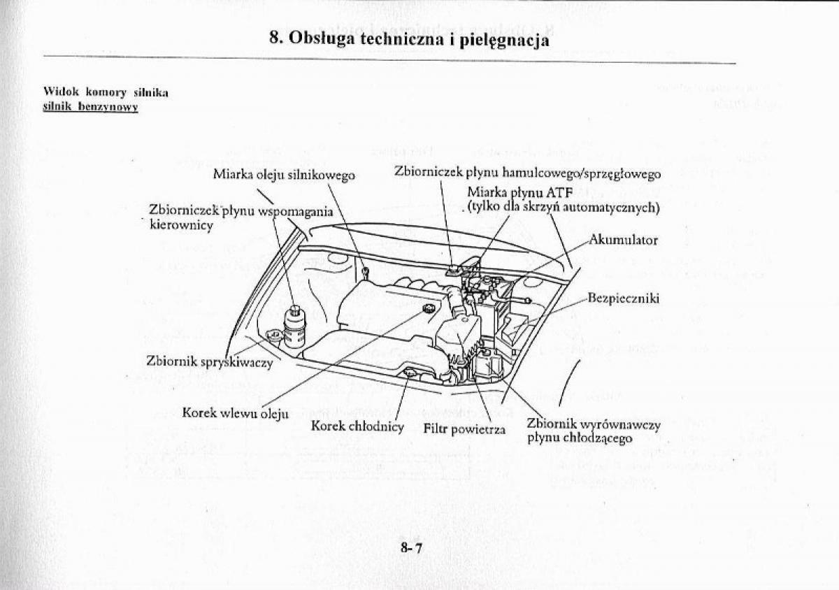 Mazda Premacy I 1 instrukcja obslugi / page 227