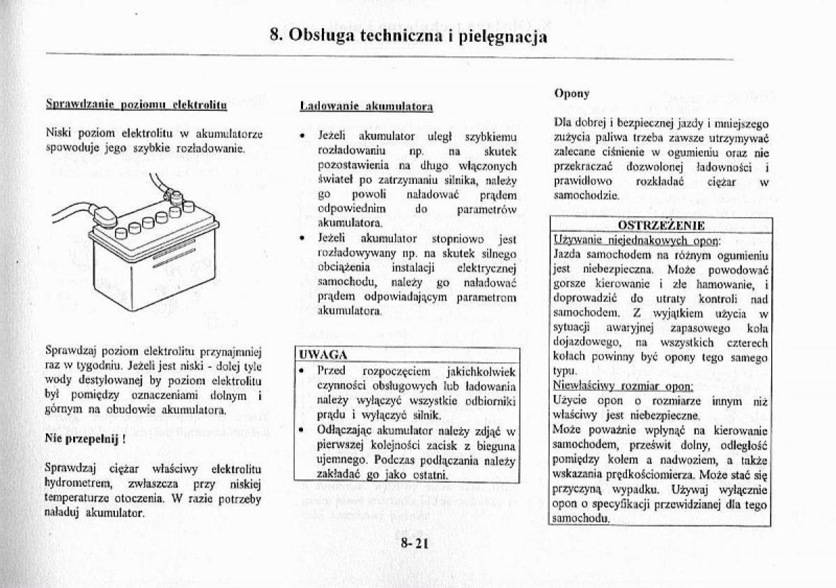 Mazda Premacy I 1 instrukcja obslugi / page 241