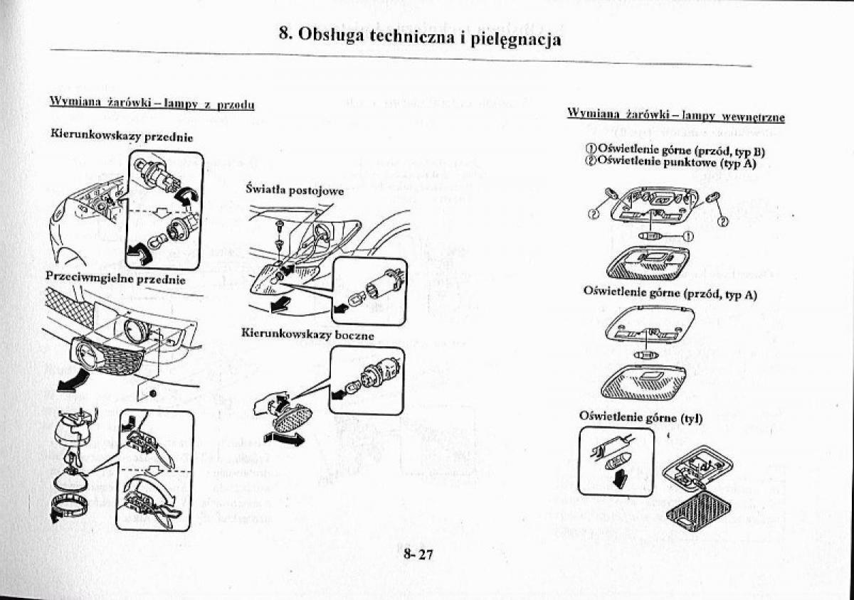 Mazda Premacy I 1 instrukcja obslugi / page 247