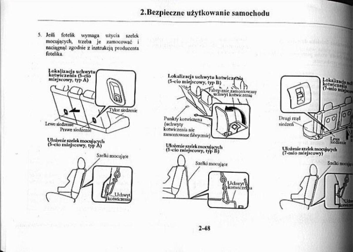 Mazda Premacy I 1 instrukcja obslugi / page 53