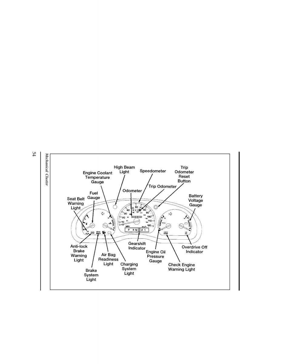 Ford Ranger owners manual / page 55