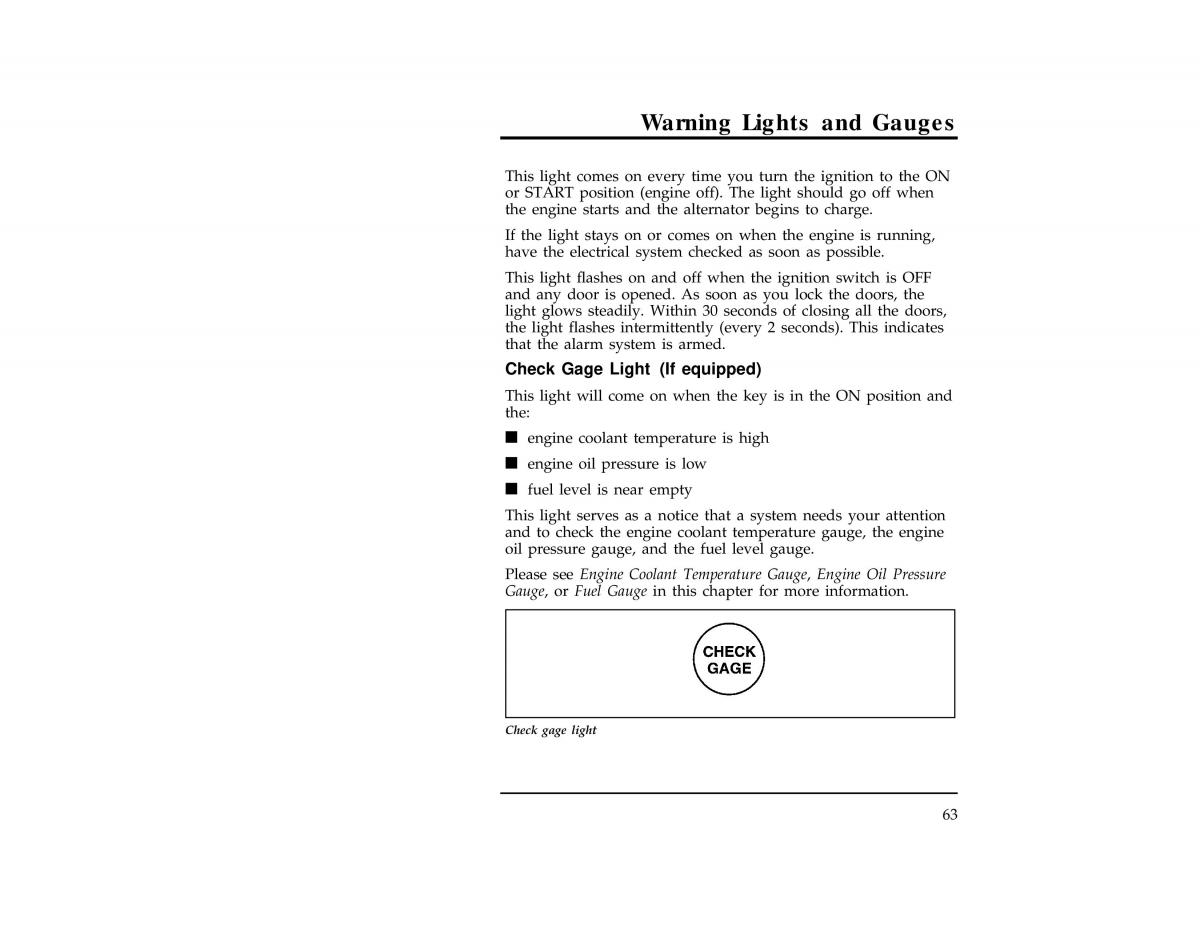 Ford Ranger owners manual / page 64