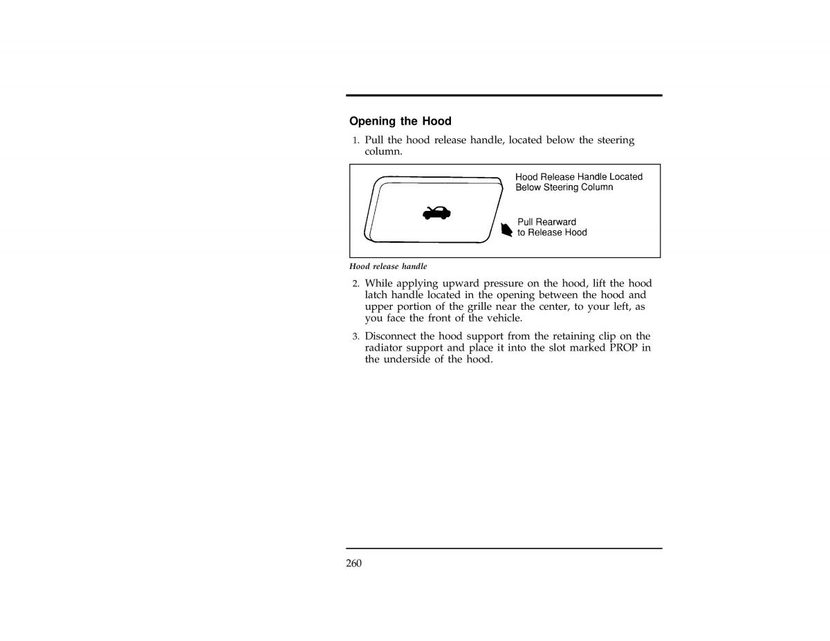 Ford Ranger owners manual / page 259