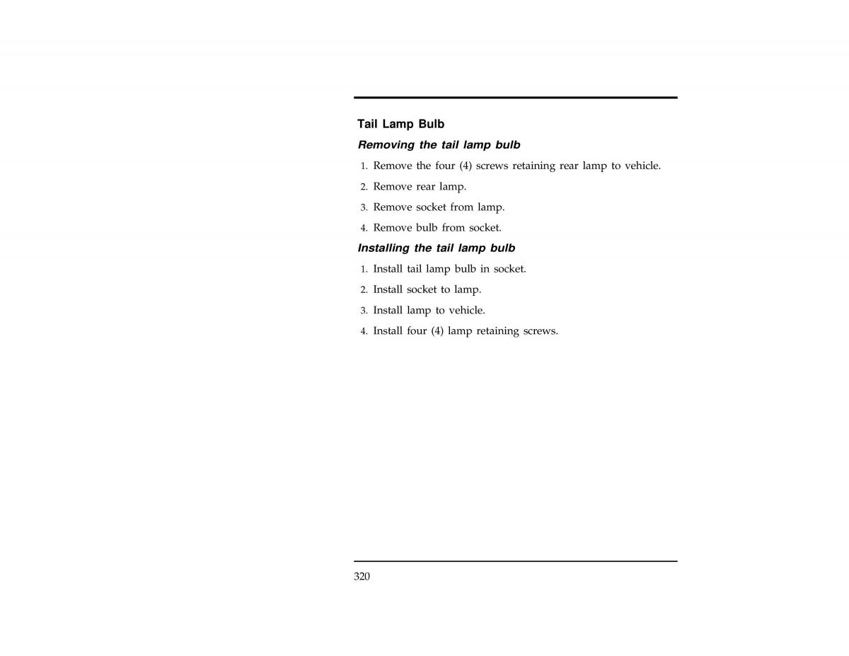 Ford Ranger owners manual / page 319