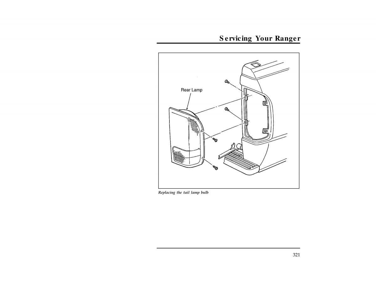 Ford Ranger owners manual / page 320