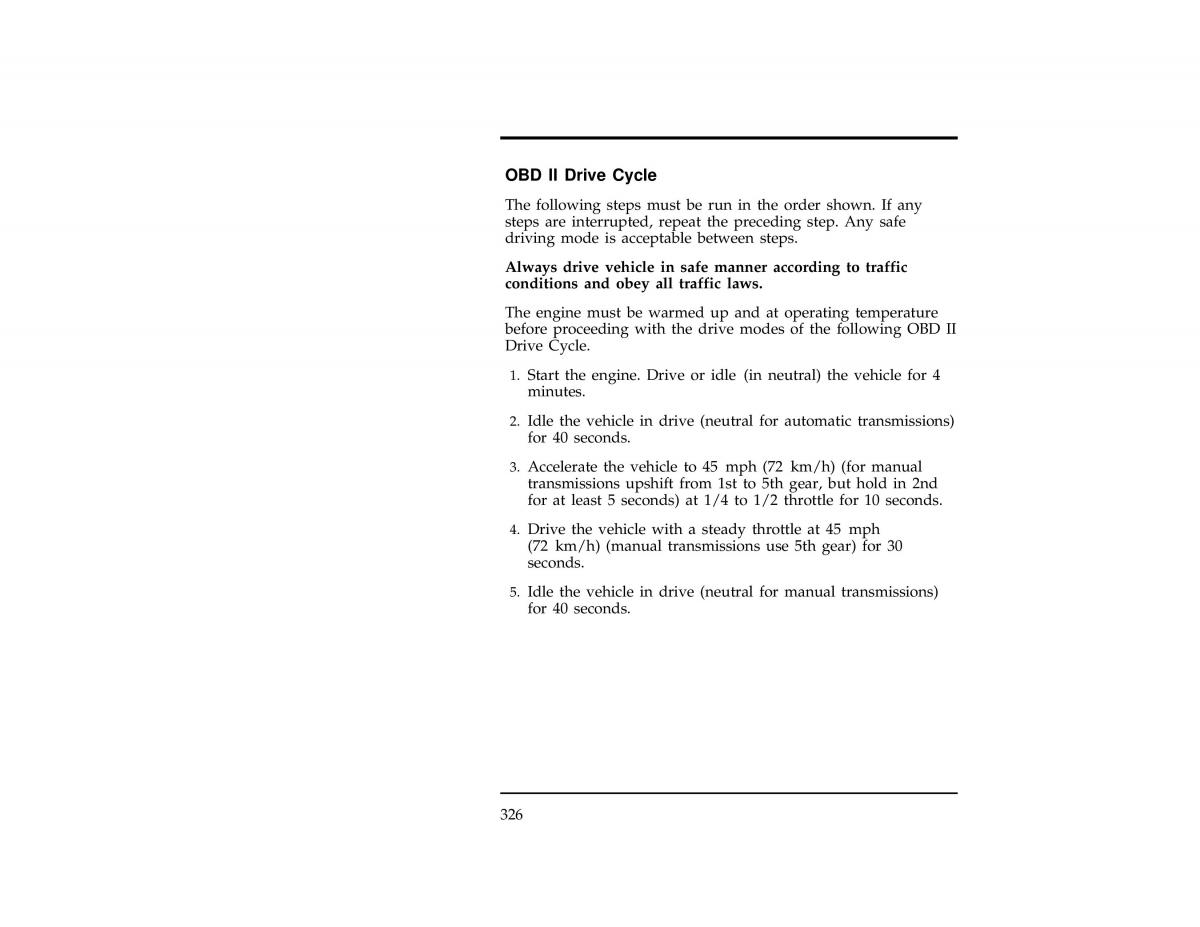 Ford Ranger owners manual / page 325