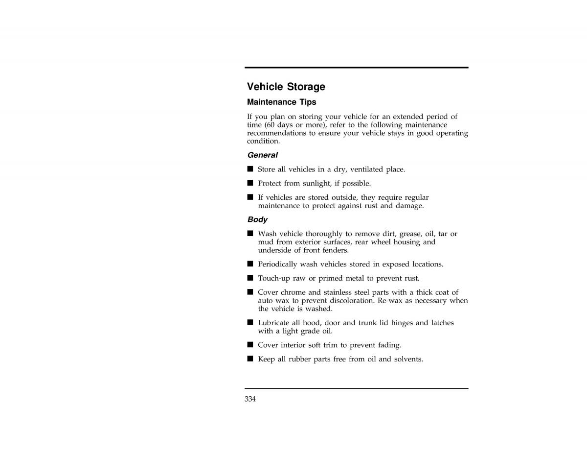 Ford Ranger owners manual / page 333