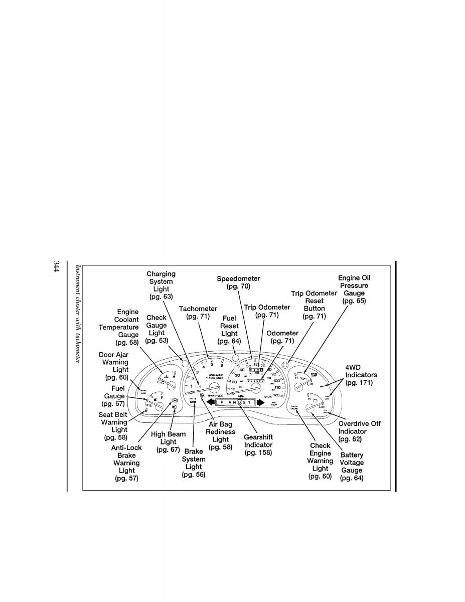 Ford Ranger owners manual / page 343