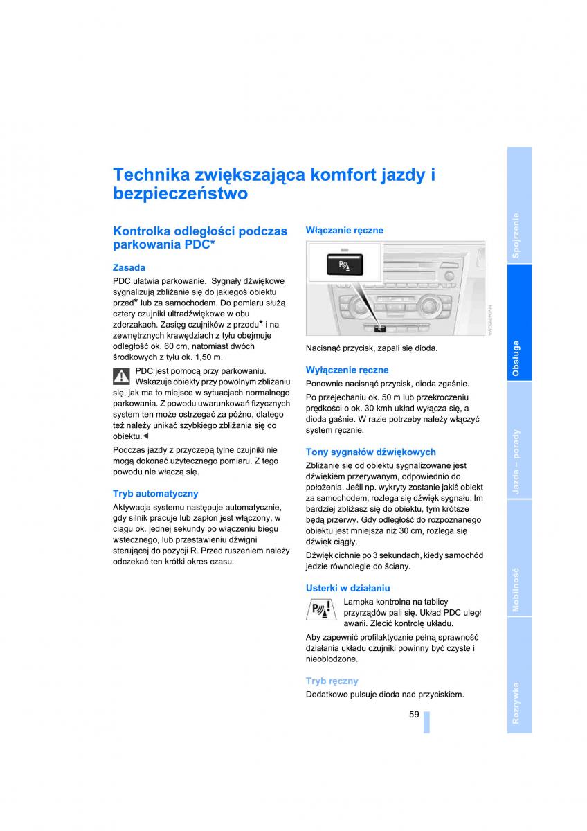 BMW 3 E91 instrukcja obslugi / page 61