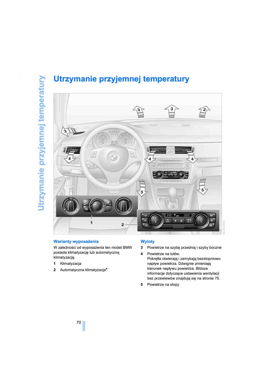 BMW 3 E91 instrukcja obslugi / page 72