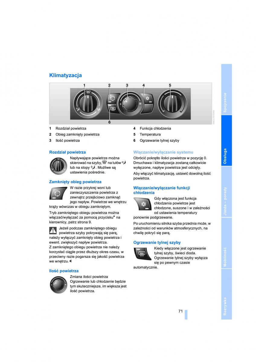 BMW 3 E91 instrukcja obslugi / page 73