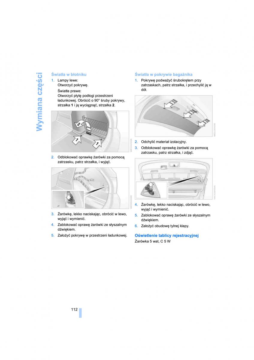 BMW 3 E91 instrukcja obslugi / page 114