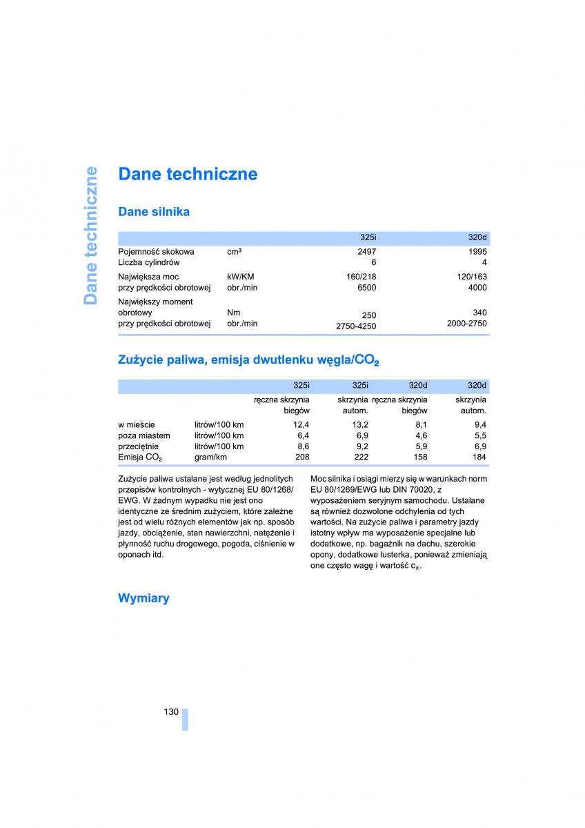 BMW 3 E91 instrukcja obslugi / page 132