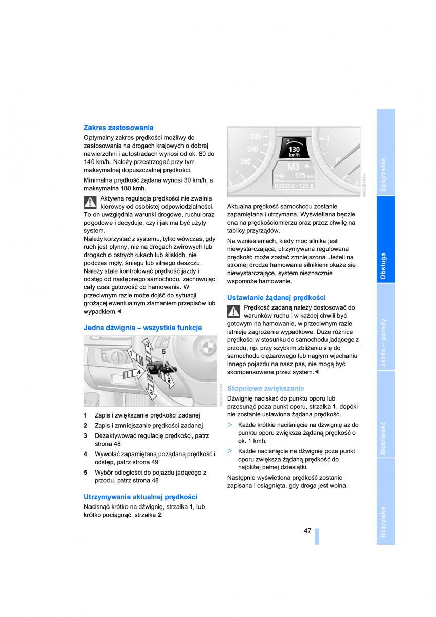 BMW 3 E91 instrukcja obslugi / page 49