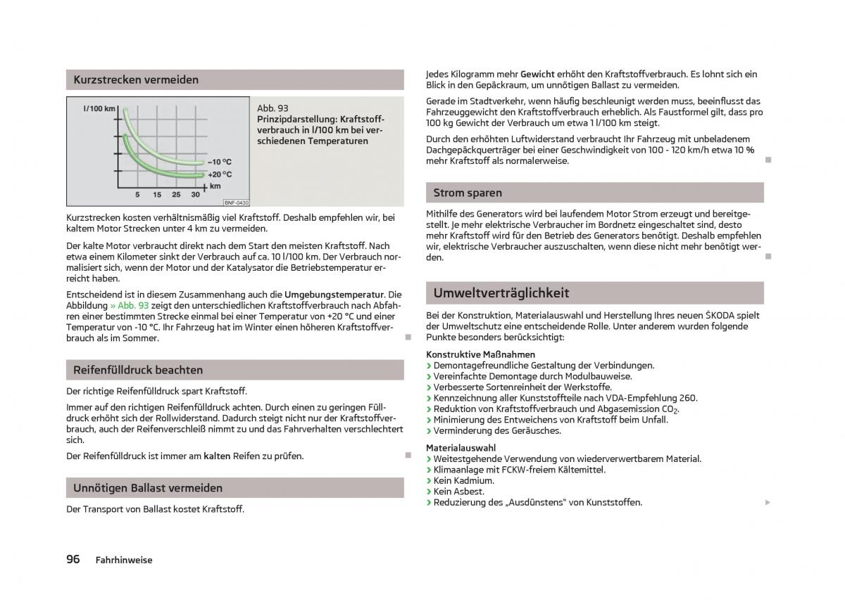 Skoda Citigo Handbuch / page 98