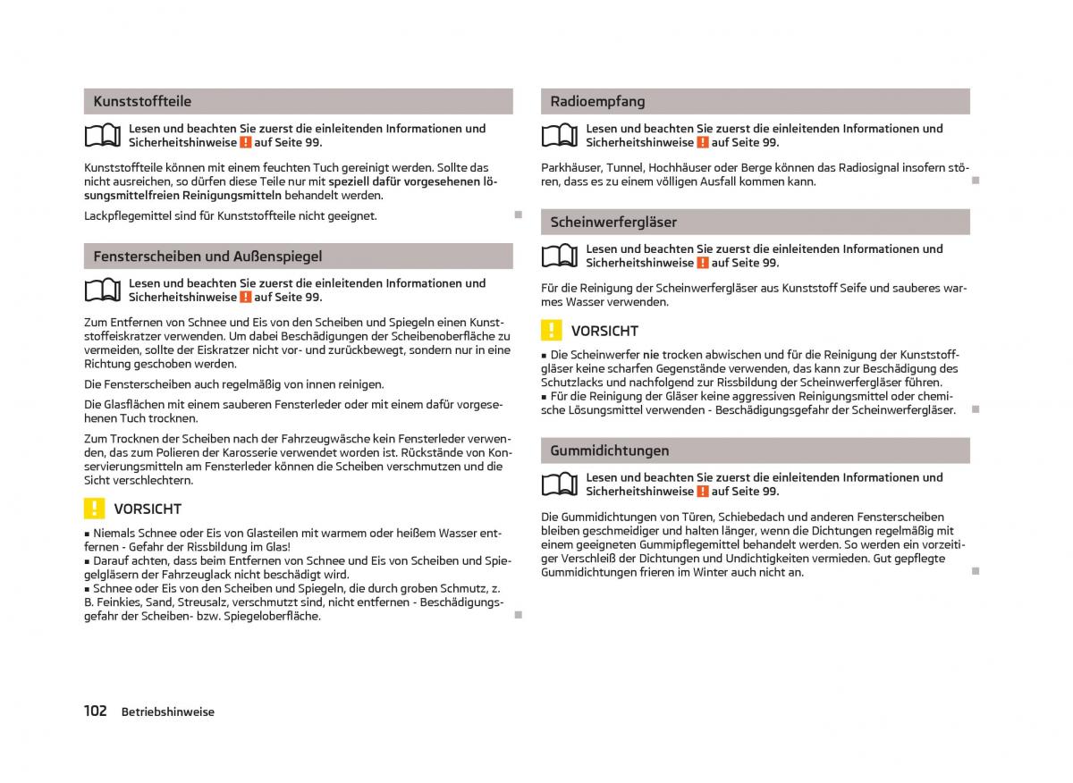 Skoda Citigo Handbuch / page 104