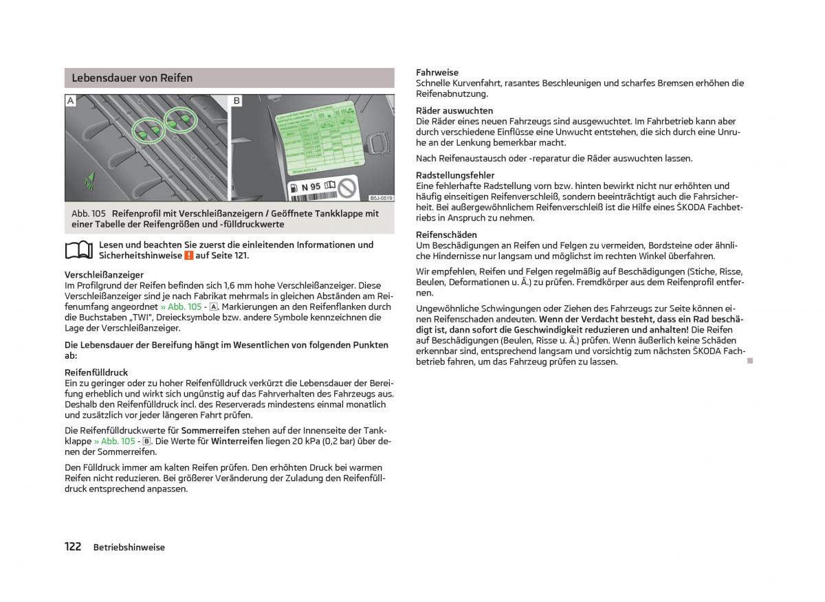 Skoda Citigo Handbuch / page 124