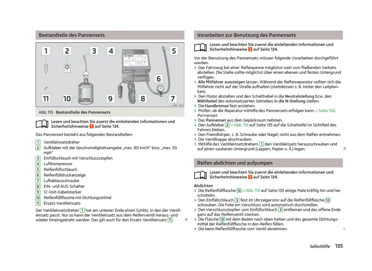 Skoda Citigo Handbuch / page 137