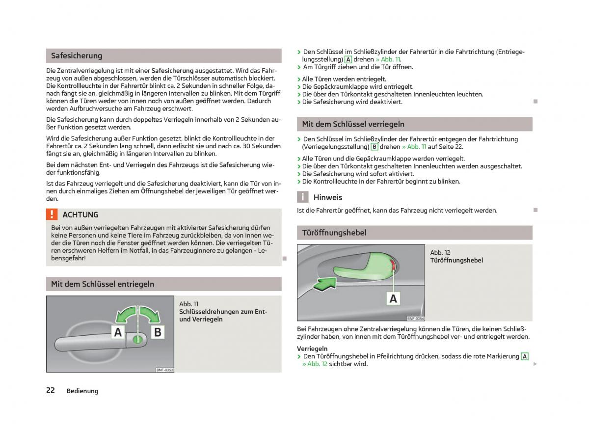 Skoda Citigo Handbuch / page 24