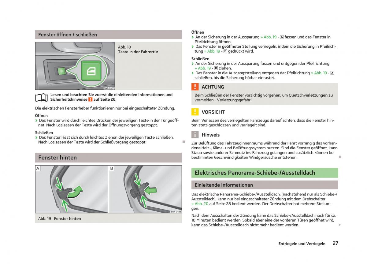 Skoda Citigo Handbuch / page 29