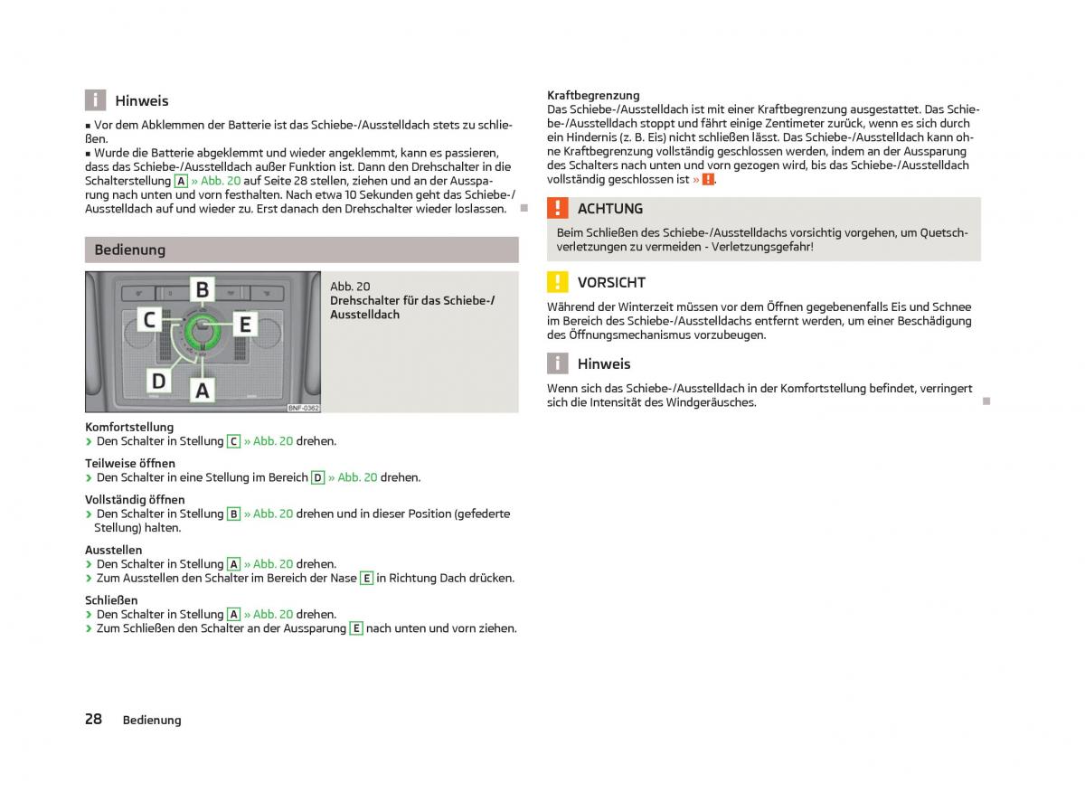 Skoda Citigo Handbuch / page 30