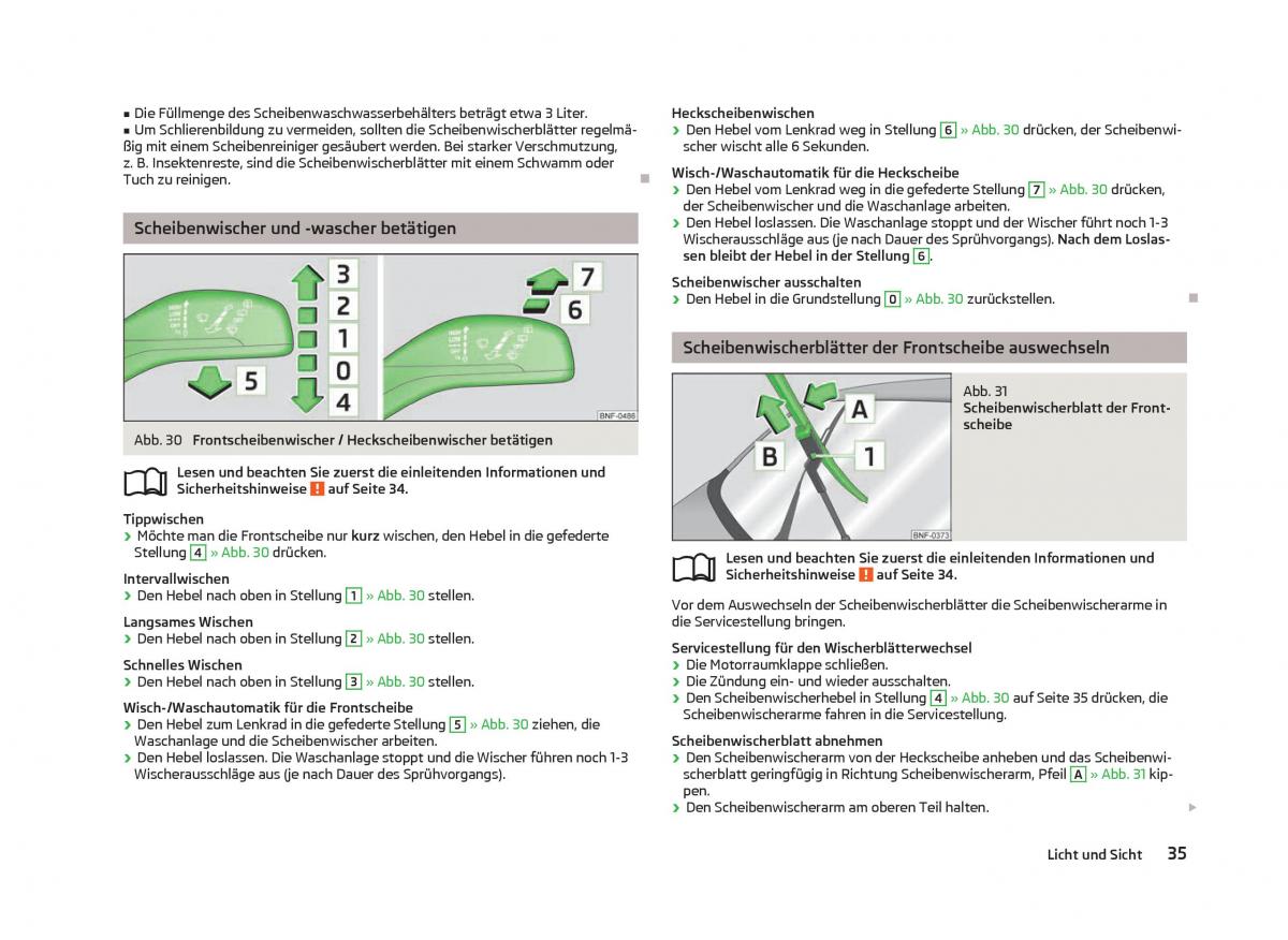 Skoda Citigo Handbuch / page 37