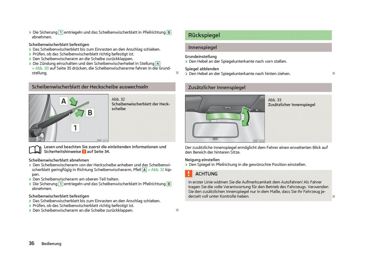 Skoda Citigo Handbuch / page 38