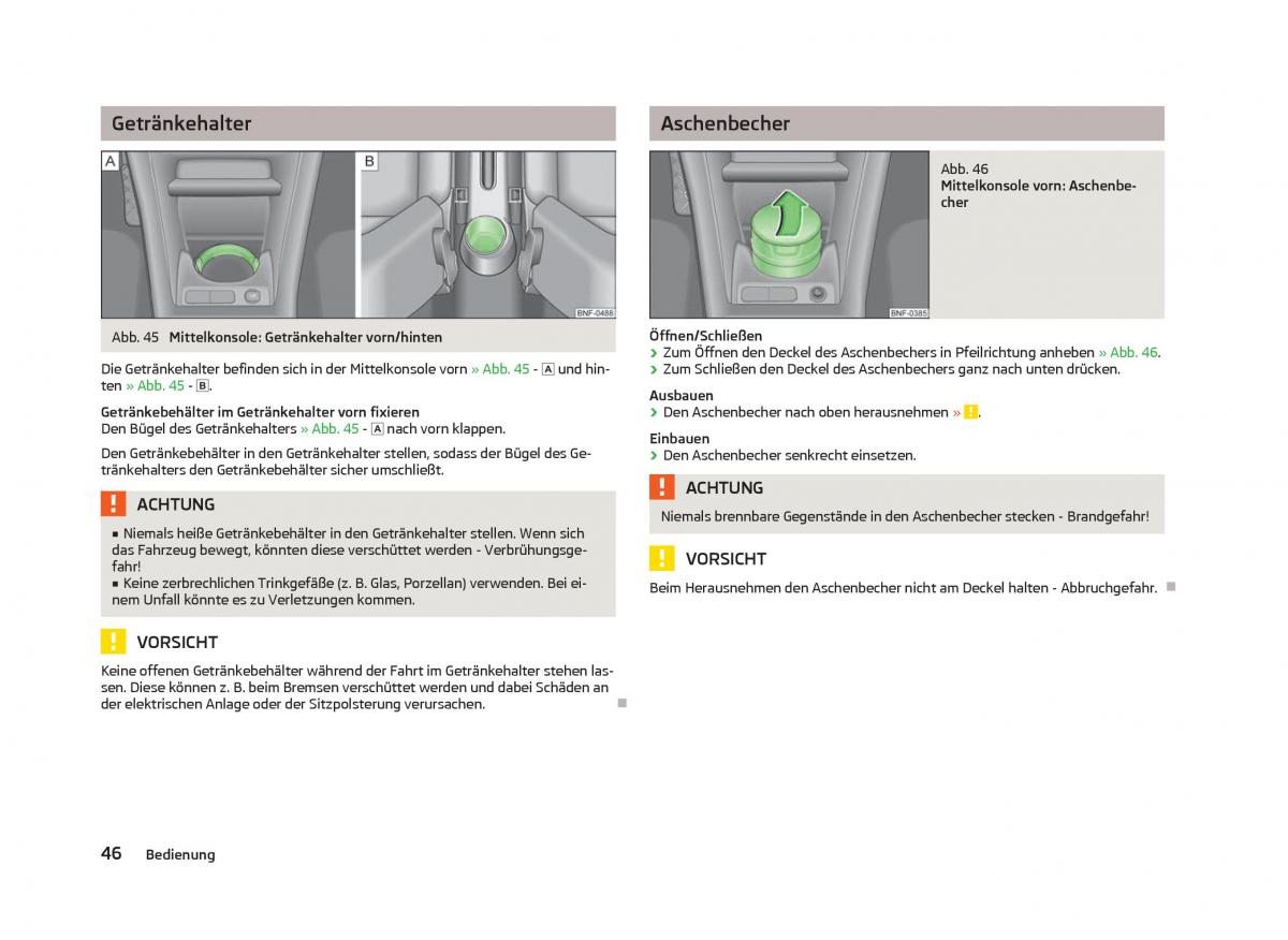 Skoda Citigo Handbuch / page 48