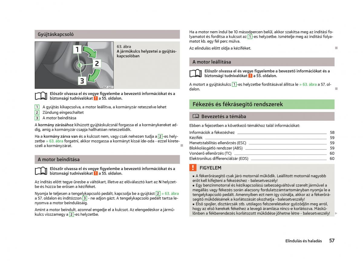 Skoda Citigo Kezelesi utmutato / page 59