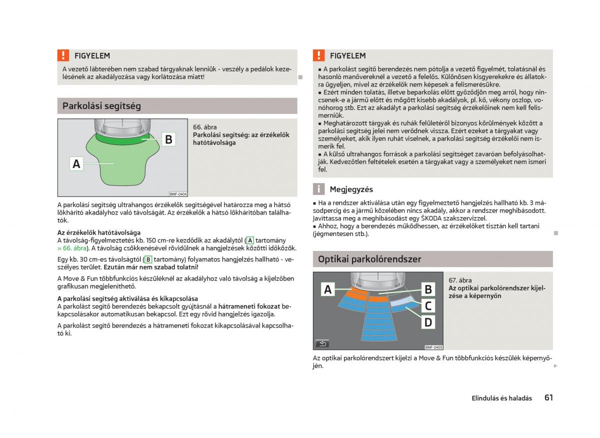 Skoda Citigo Kezelesi utmutato / page 63