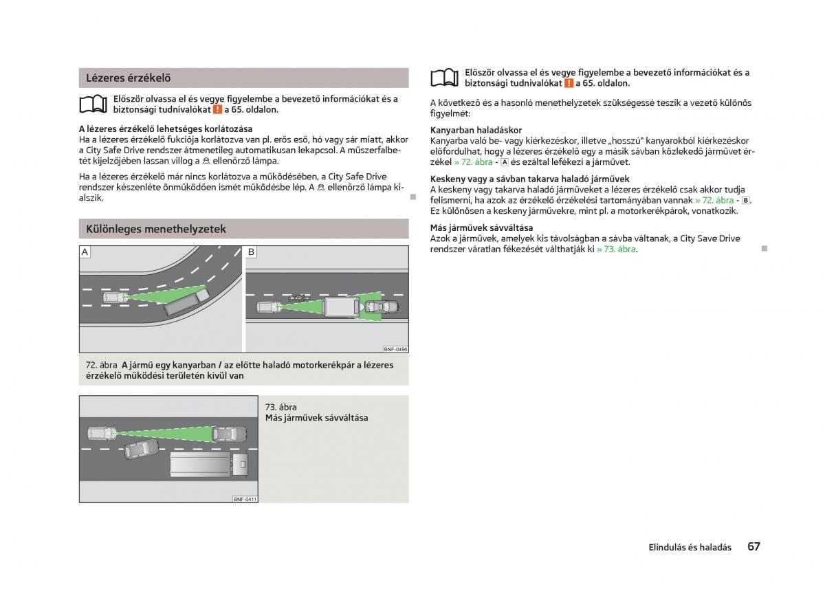 Skoda Citigo Kezelesi utmutato / page 69