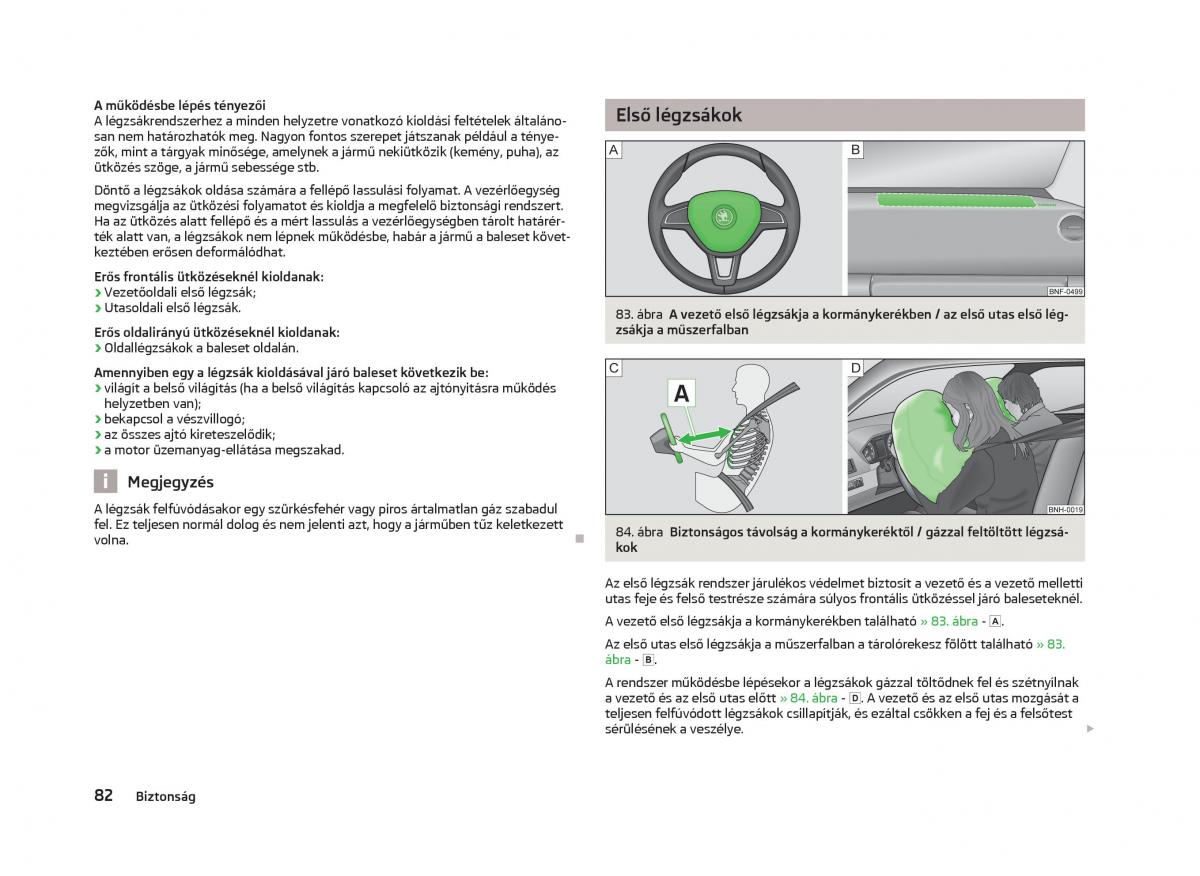 Skoda Citigo Kezelesi utmutato / page 84