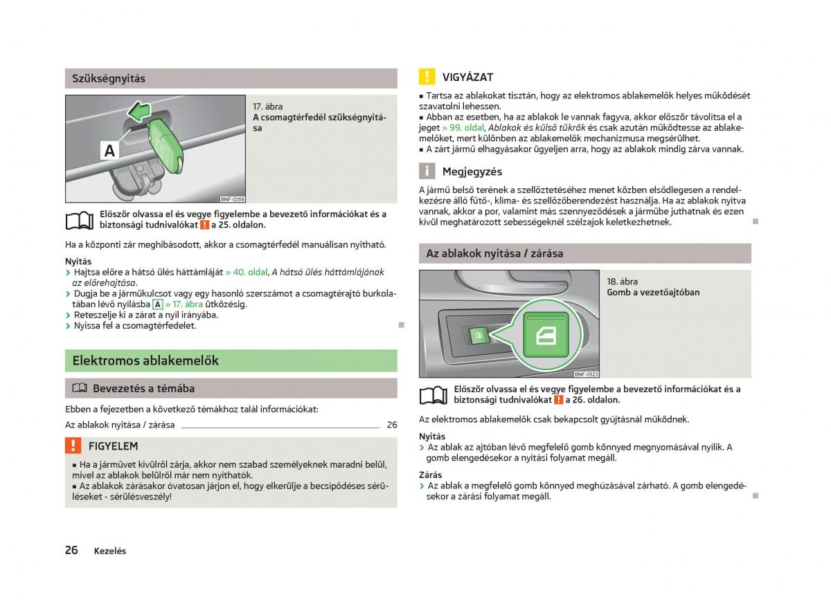 Skoda Citigo Kezelesi utmutato / page 28