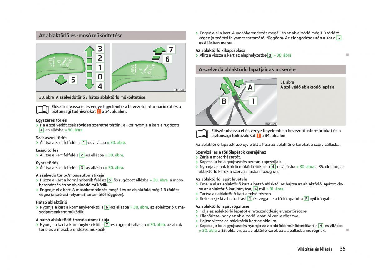 Skoda Citigo Kezelesi utmutato / page 37