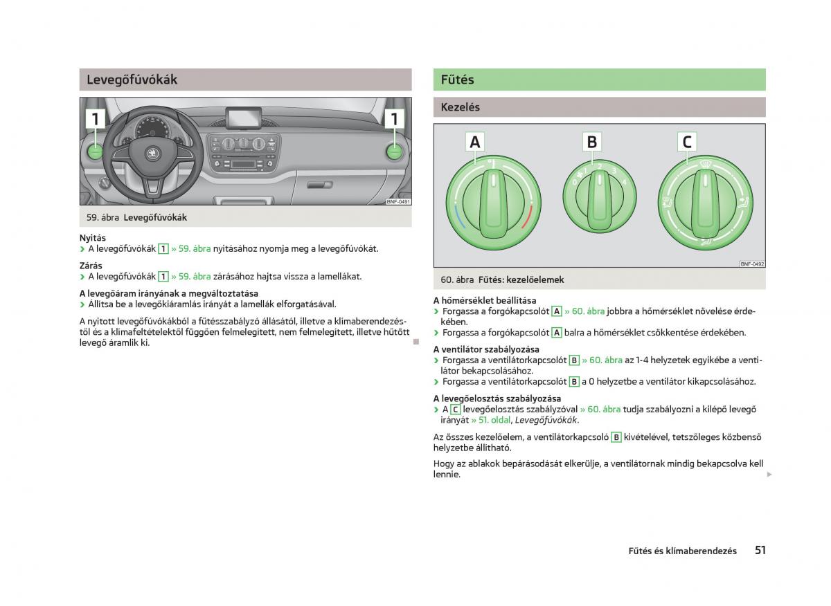 Skoda Citigo Kezelesi utmutato / page 53