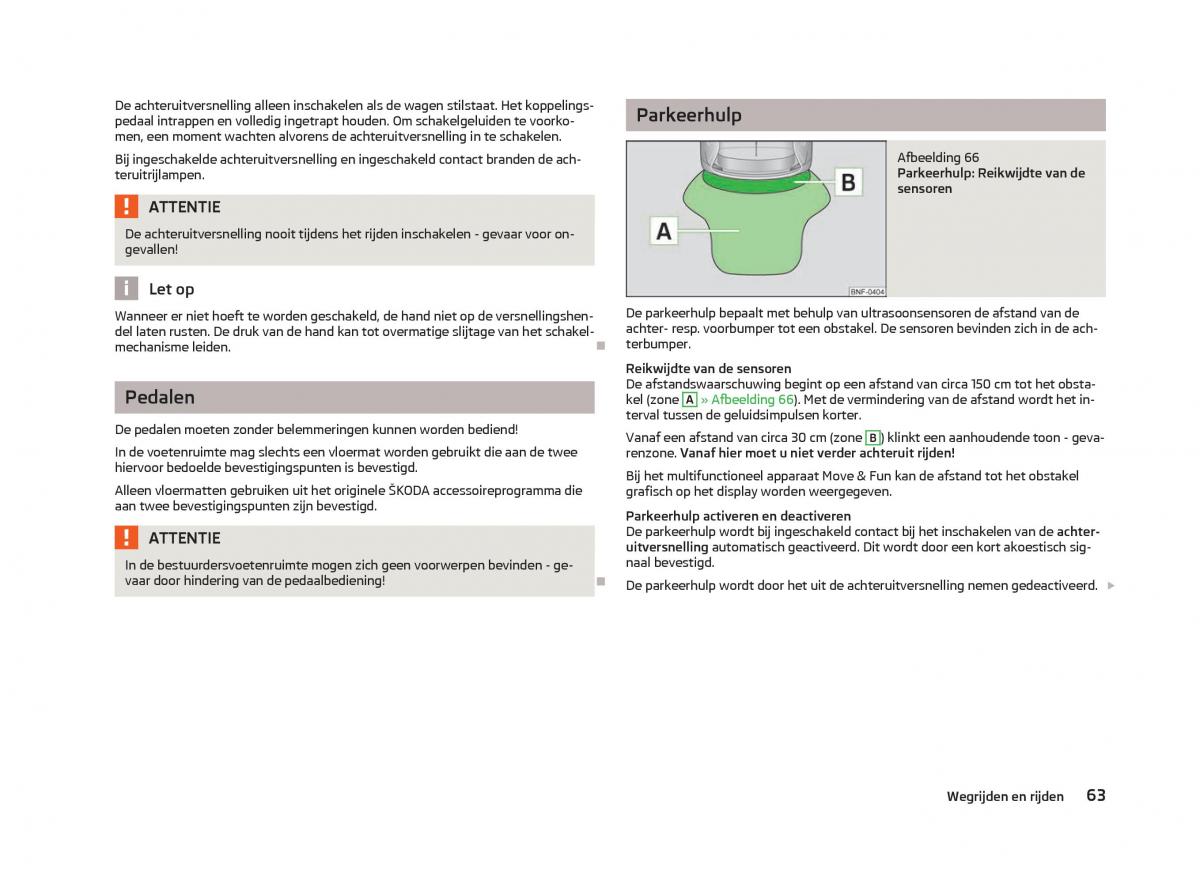 Skoda Citigo handleiding / page 65