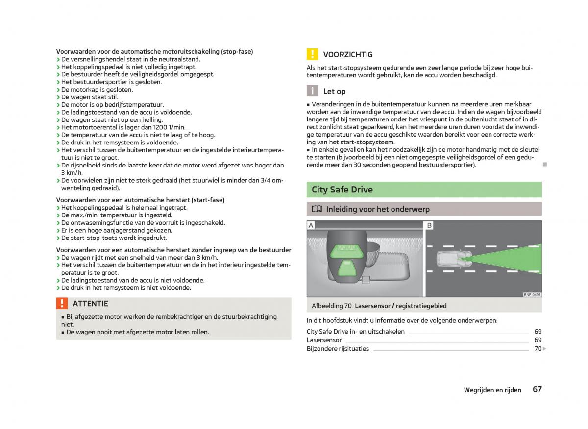 Skoda Citigo handleiding / page 69