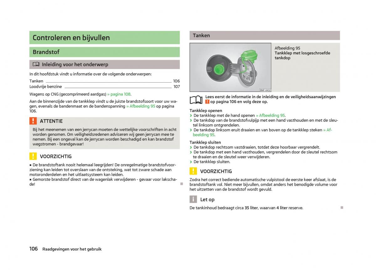 Skoda Citigo handleiding / page 108