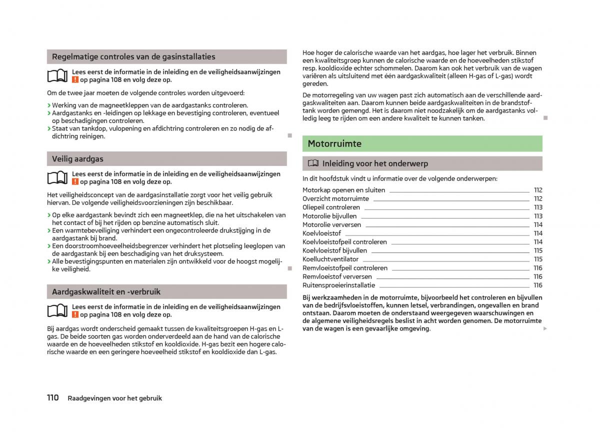 Skoda Citigo handleiding / page 112