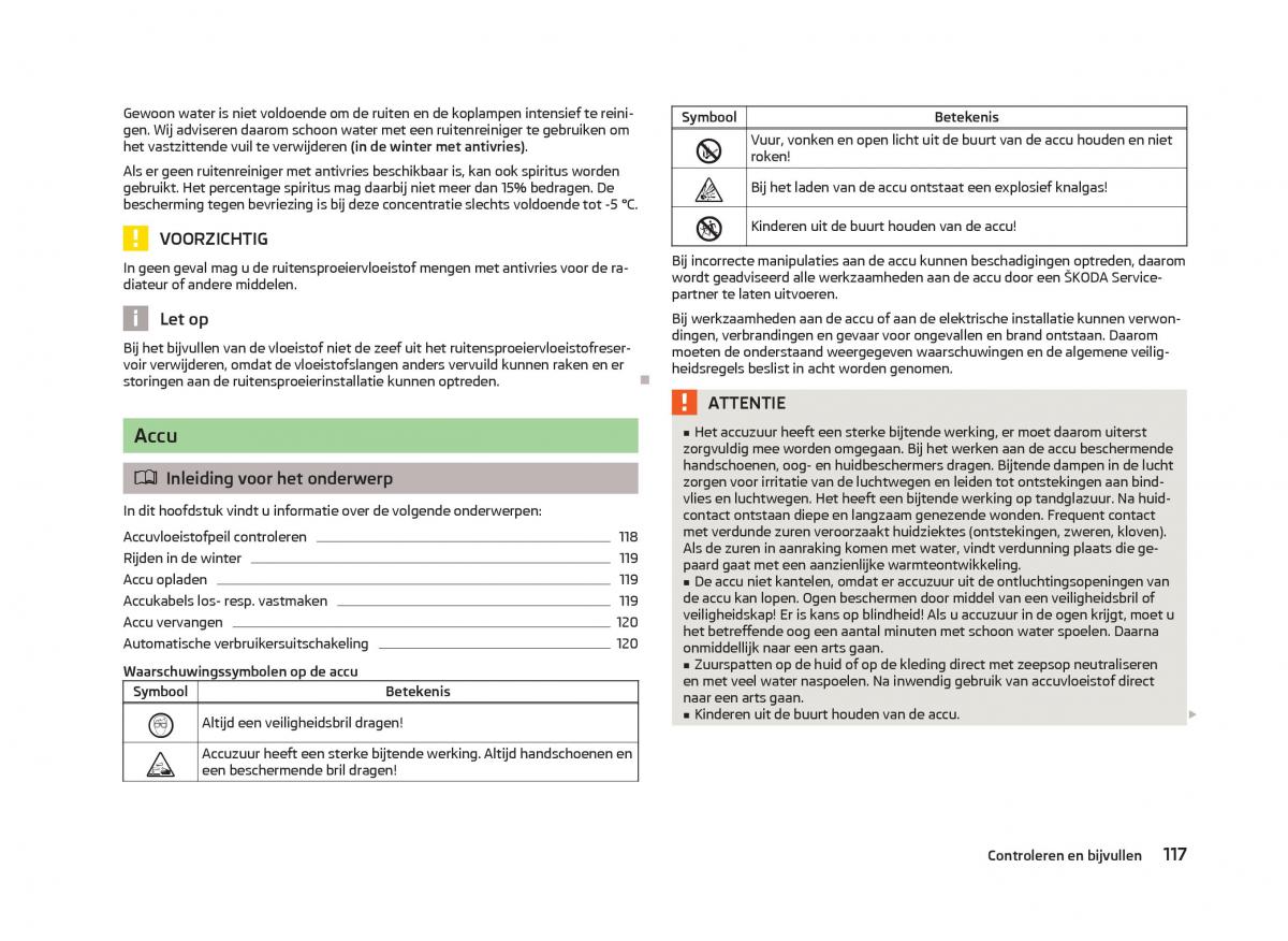 Skoda Citigo handleiding / page 119