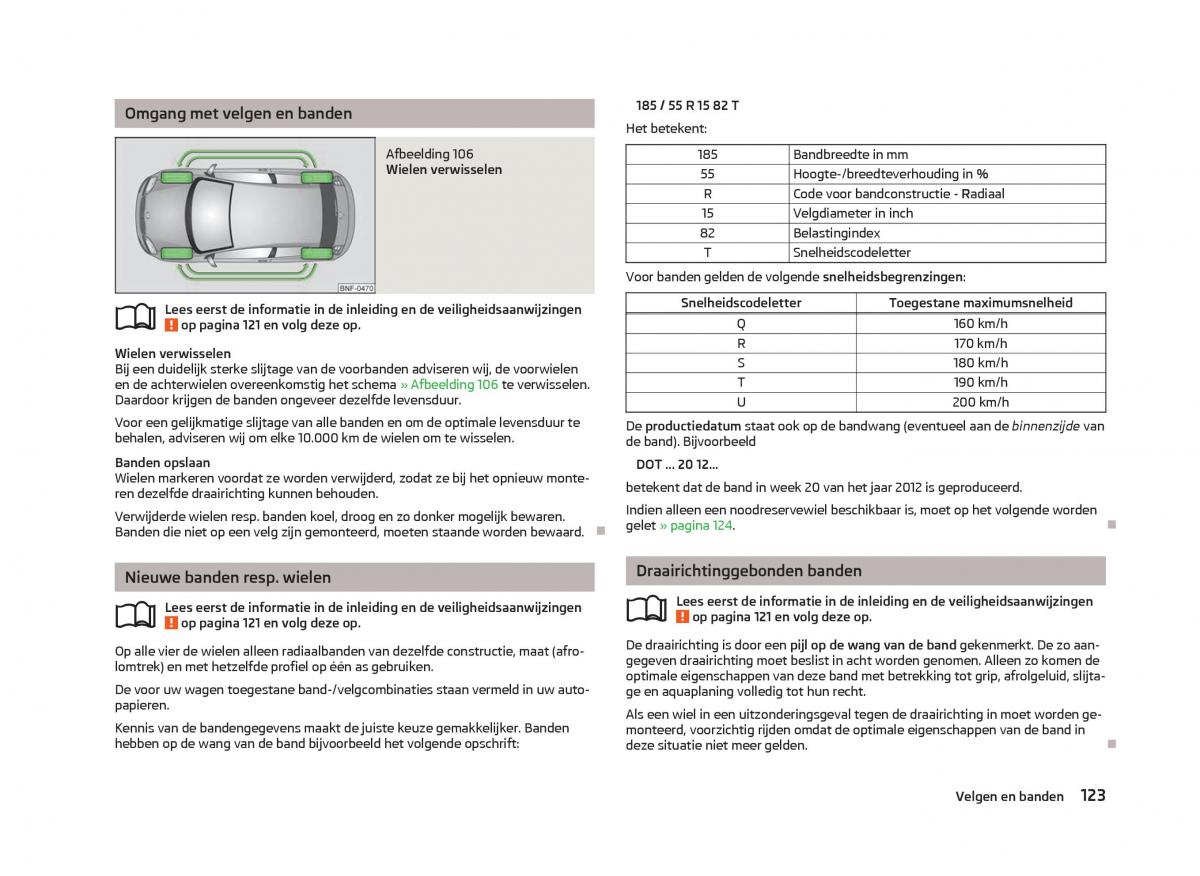 Skoda Citigo handleiding / page 125