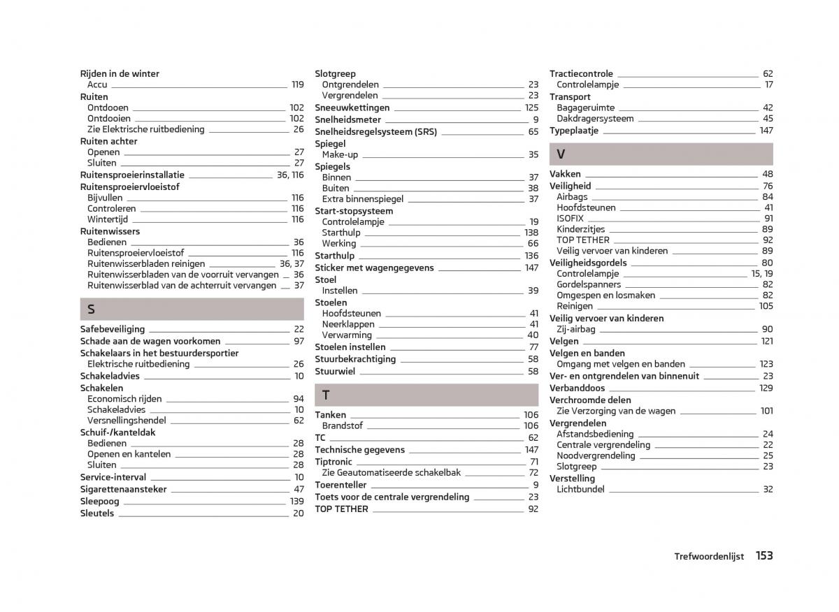 Skoda Citigo handleiding / page 155