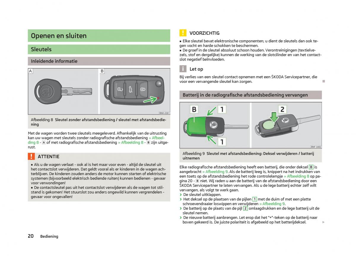 Skoda Citigo handleiding / page 22