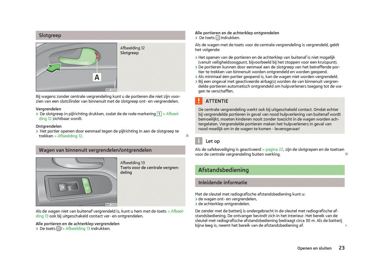 Skoda Citigo handleiding / page 25