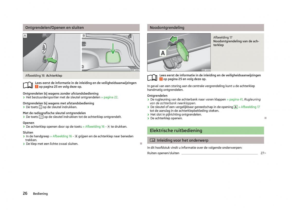 Skoda Citigo handleiding / page 28